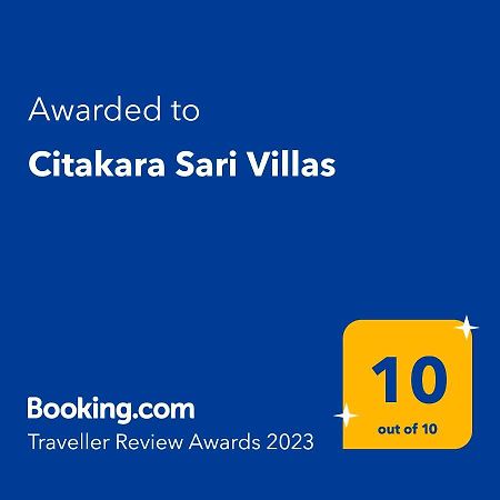 Oceanfront Citakara Sari Villas Candidasa Exterior foto