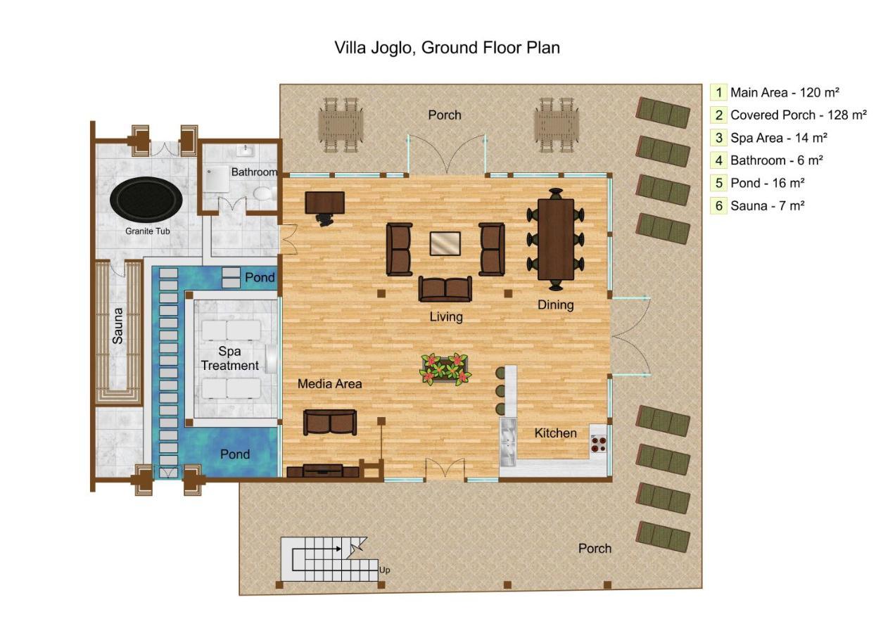 Oceanfront Citakara Sari Villas Candidasa Exterior foto
