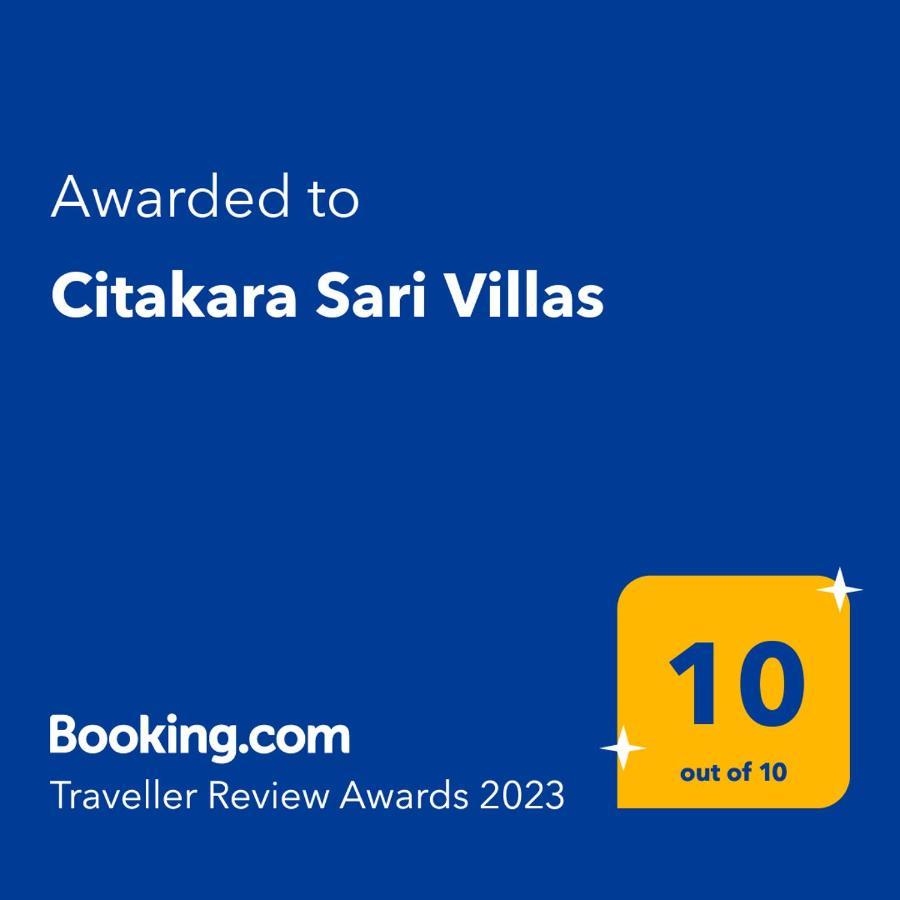 Oceanfront Citakara Sari Villas Candidasa Exterior foto