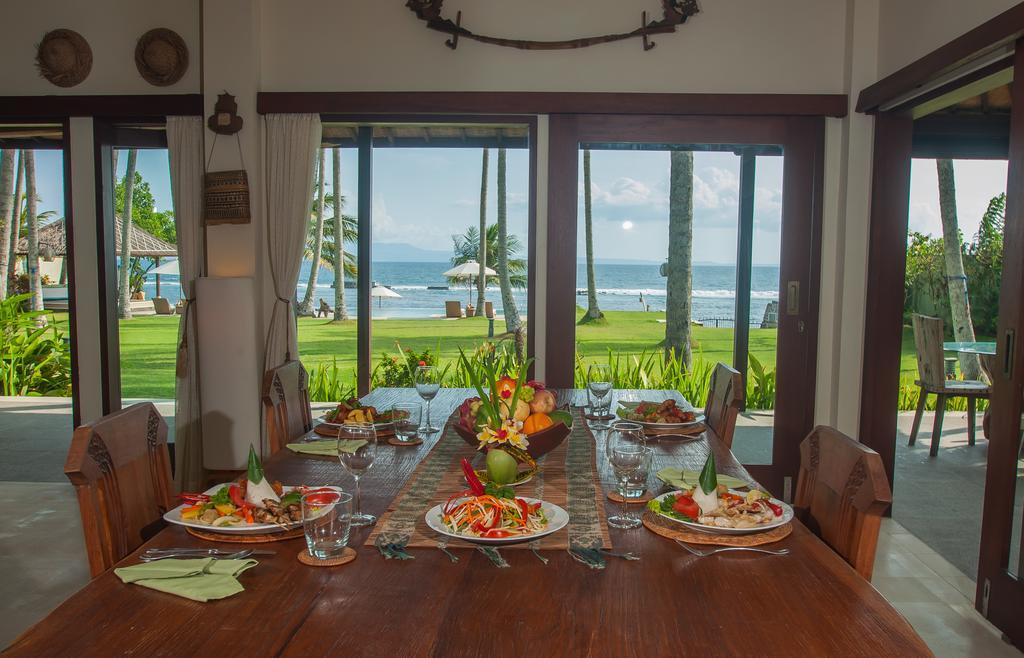 Oceanfront Citakara Sari Villas Candidasa Exterior foto