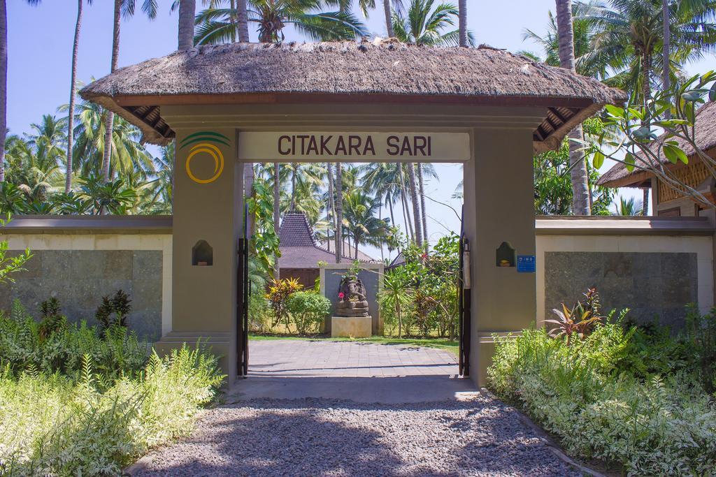Oceanfront Citakara Sari Villas Candidasa Exterior foto