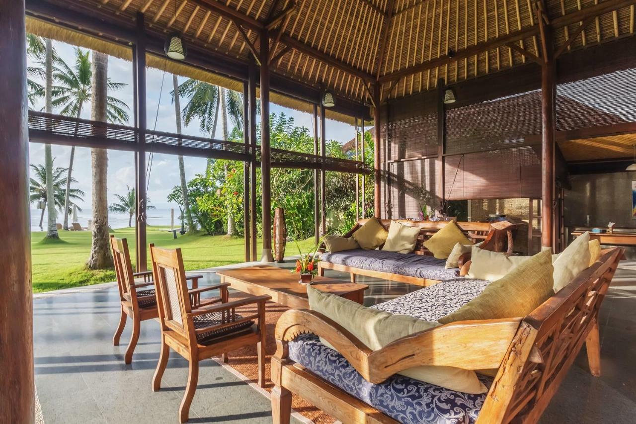 Oceanfront Citakara Sari Villas Candidasa Exterior foto
