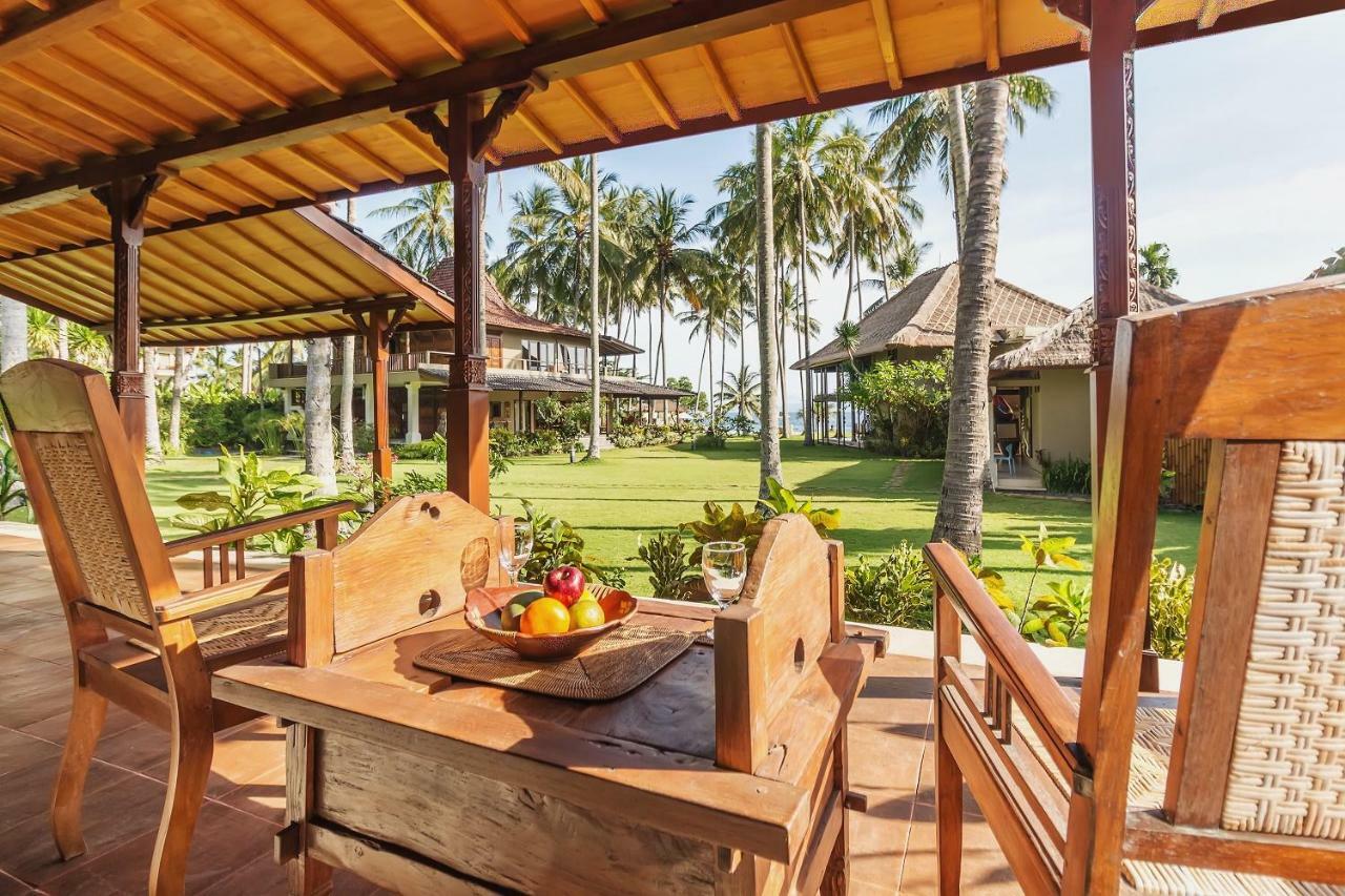 Oceanfront Citakara Sari Villas Candidasa Exterior foto