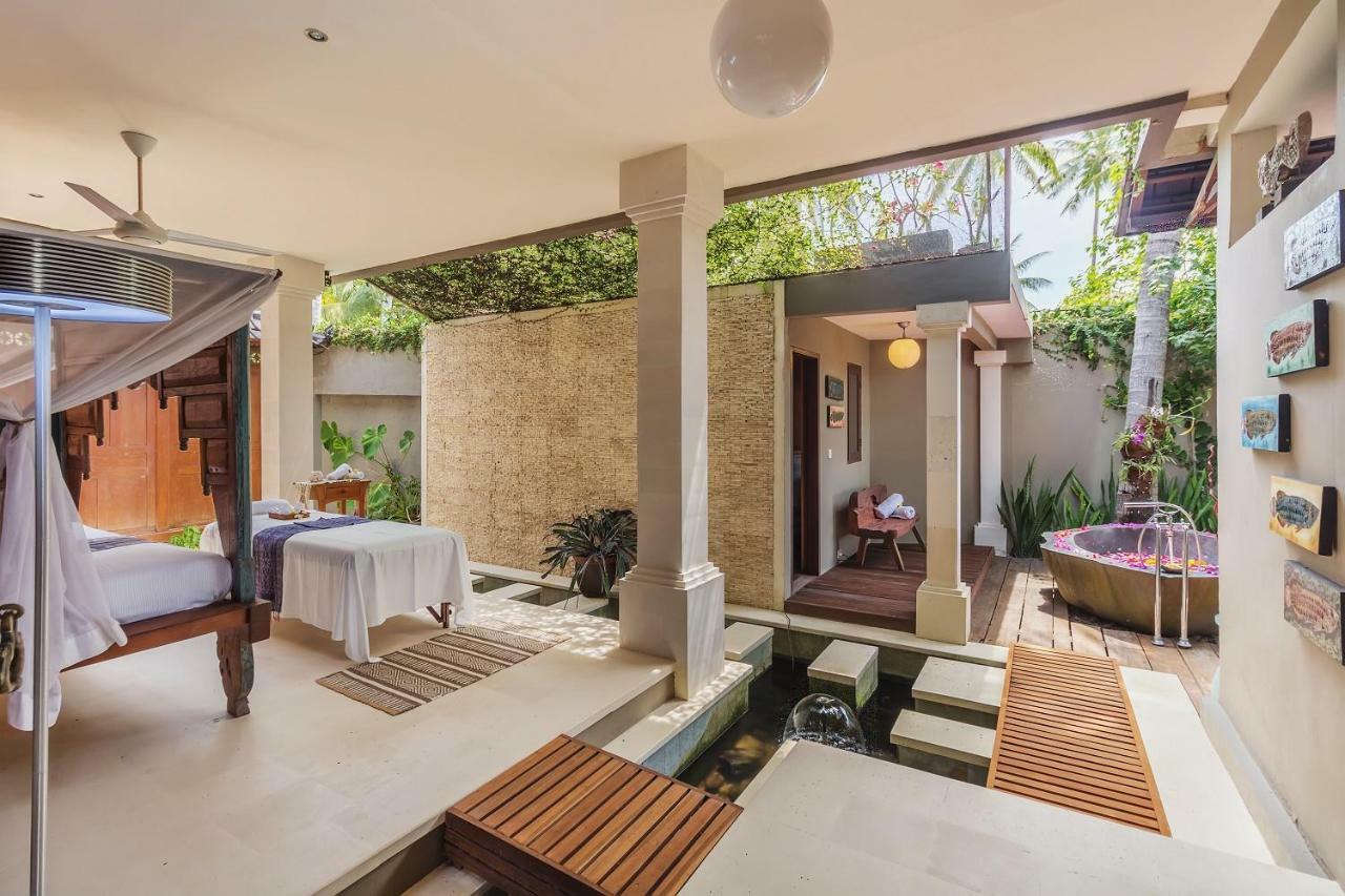 Oceanfront Citakara Sari Villas Candidasa Exterior foto